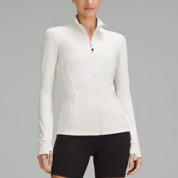 Lululemon Define Jacket in White Size 8 - Picture 1 of 9